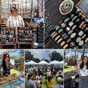 Collage of Powwow Vendors