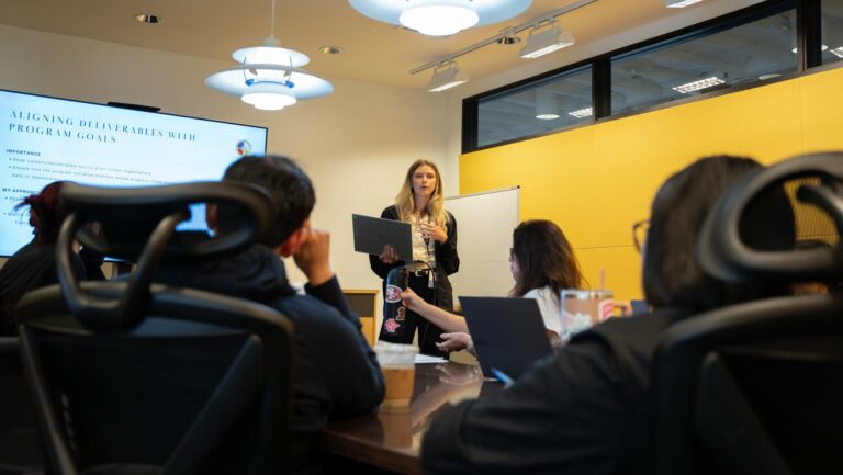 Photo of people in a meeting